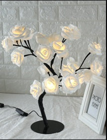 Rose Flower Tree LED Lamp