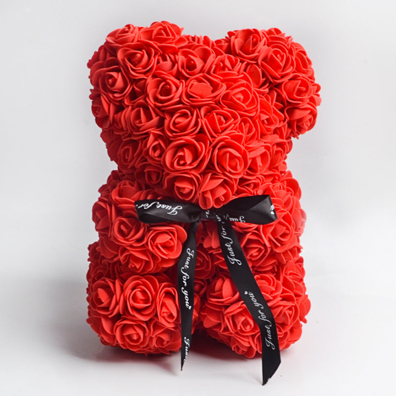 Eternal Rose Teddy Bear