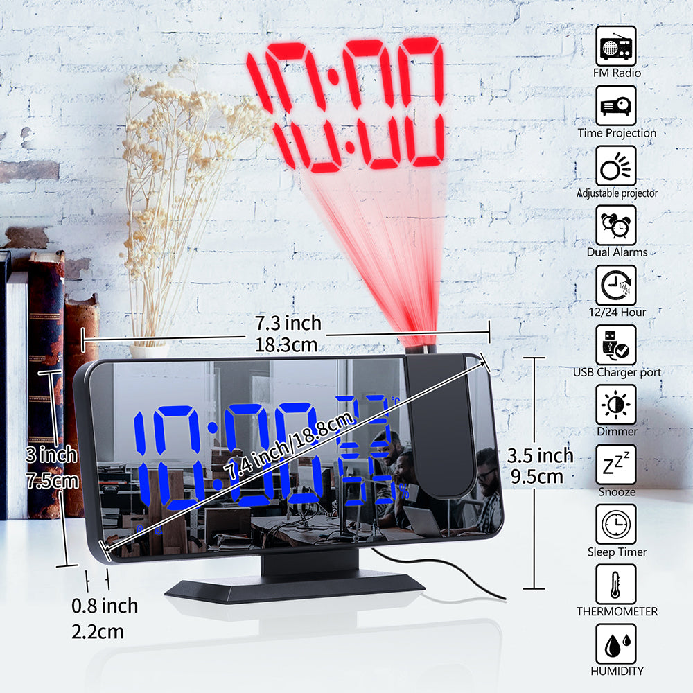 Radio Projection Alarm Clock