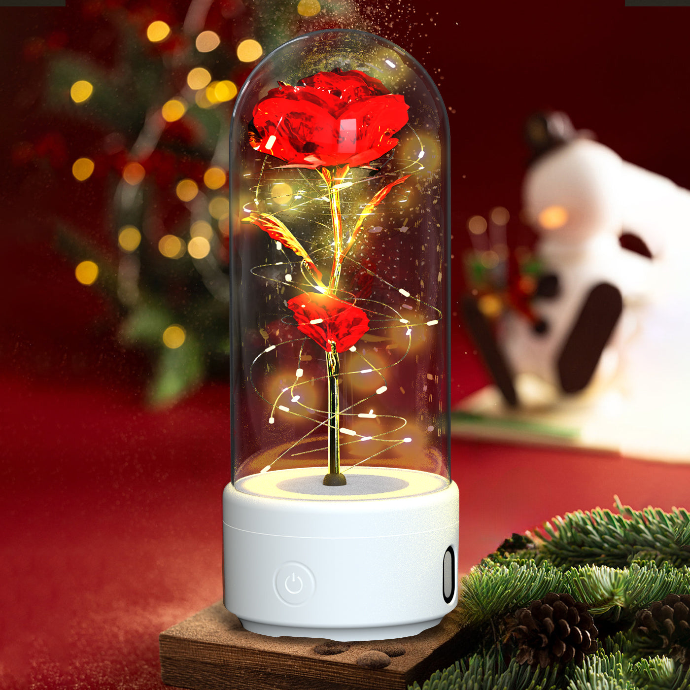 LED Rose Dome Speaker