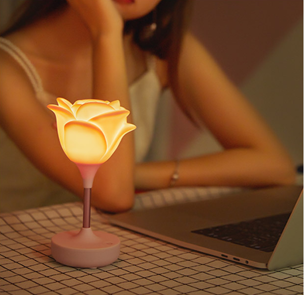 Rose Flower LED Table Lamp