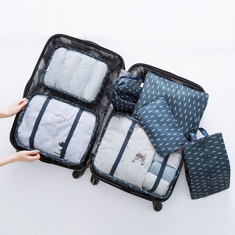 7-piece Travel Bag Folders